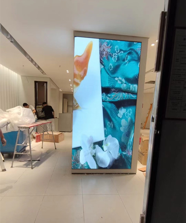 甘谷商场门店转角LED显示屏