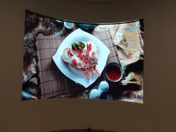 甘谷室内P2.5弧形LED屏